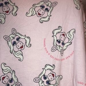 Torrid Muppets Miss Piggy Sleep Tunic Night Gown NWT Size 0 L 12 - 14